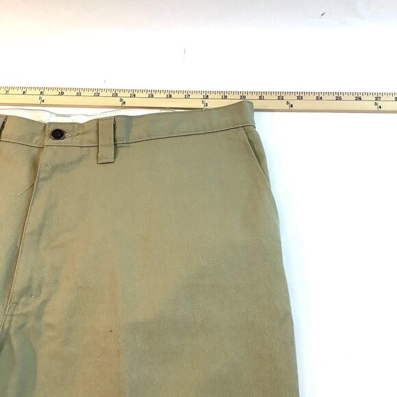 Dickies Straight Leg Men’s Work Pants Khaki Light Brown 42x32 - Picture 8 of 12